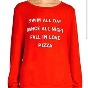 Wildfox sweater❤️ Swim all day, Fall in love